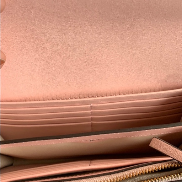 Tory Burch Hicks Garden Party Wallet on a Chain purse - Picture 3 of 7